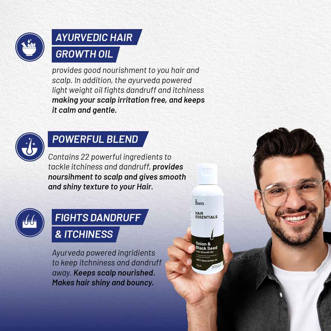 Onion & Black seed Hair Growth Oil