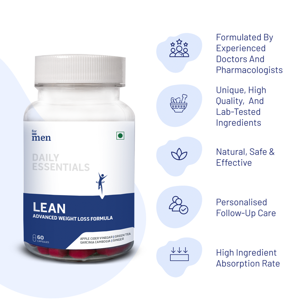 Weight Loss Capsules - Garcinia Cambogia, Green Tea Extract, Asana Extract