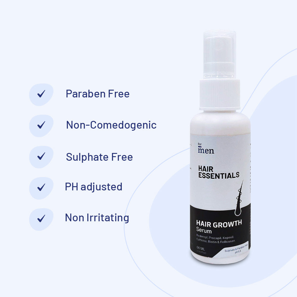 Hair Nutri Essentials Kit  | Hair Growth Serum + Biotin + Derma Roller