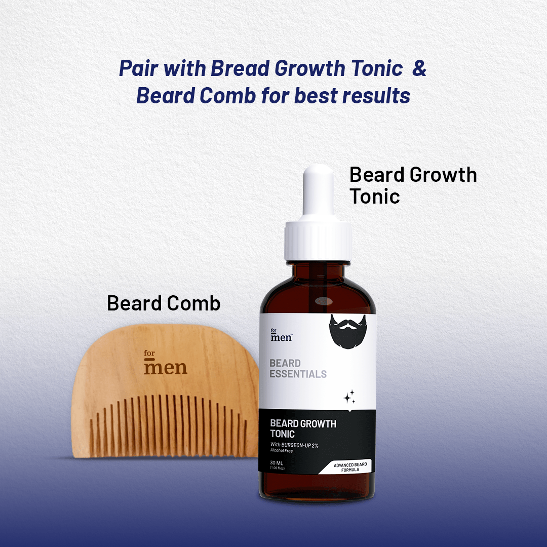 Beard Growth Oil with anti-itch and anti-dandruff properties